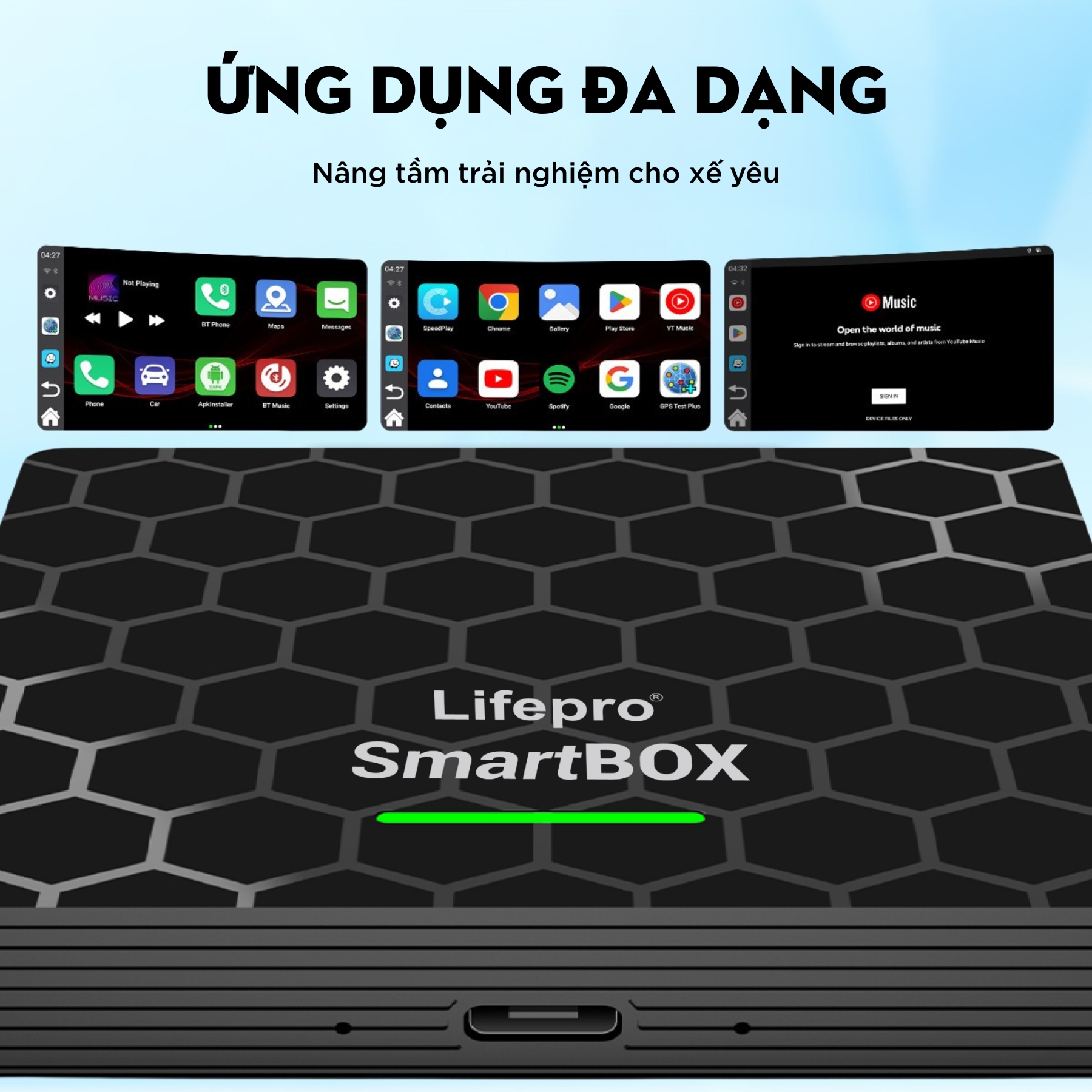Android box dành cho ô tô SmartBOX