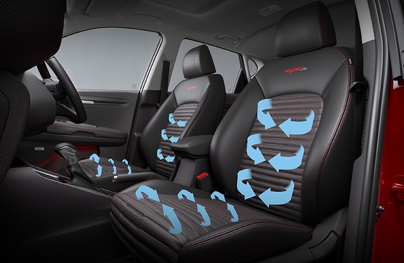 Đệm ghế làm mát ô tô giúp giảm nhiệt độ trong xe