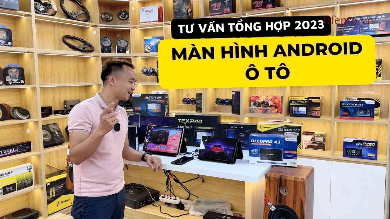 Màn hình giải trí trong xe hơi