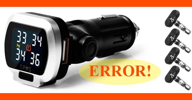 Những vấn đề thường gặp khi sử dụng cảm biến áp suất lốp ô tô