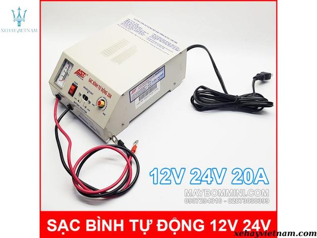 Cách chọn máy sạc bình ắc quy phù hợp cho ô tô của bạn