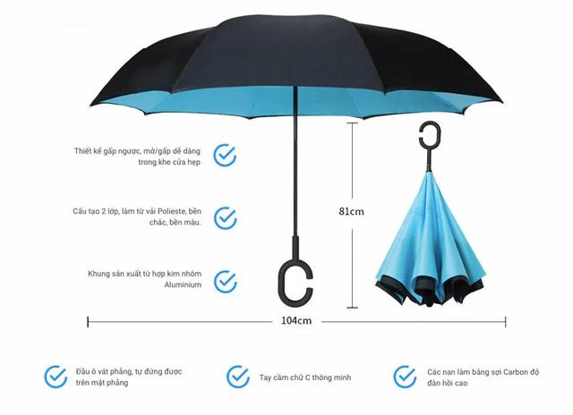 Đánh giá chi tiết về ô gấp ngược: Thiết kế thông minh và chất lượng cao