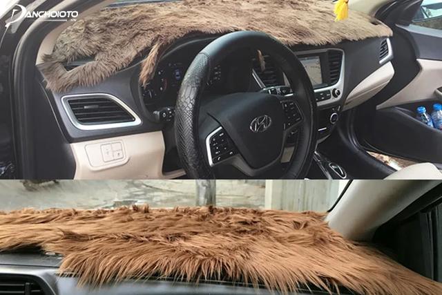 Thảm taplo lông cừu và da carbon: Hai lựa chọn hàng đầu trong việc chống nắng nóng cho xe ô tô