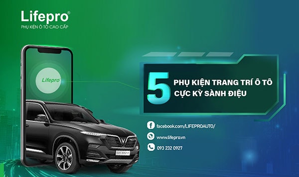 5 Phụ kiện trang trí xe hơi cực kỳ sành điệu