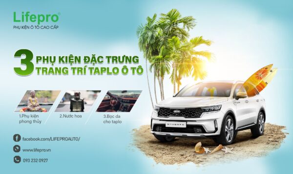 3 Phụ kiện trang trí taplo ô tô đặc trưng 